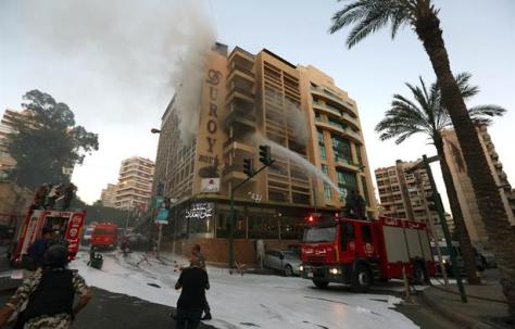 H αποτυχημένη επίθεση αυτοκτονίας στο ξενοδοχείο Duroy Βηρυττός