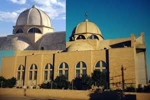 η εκκλησια του Αγίου Εφραίμ πριν και μετά 